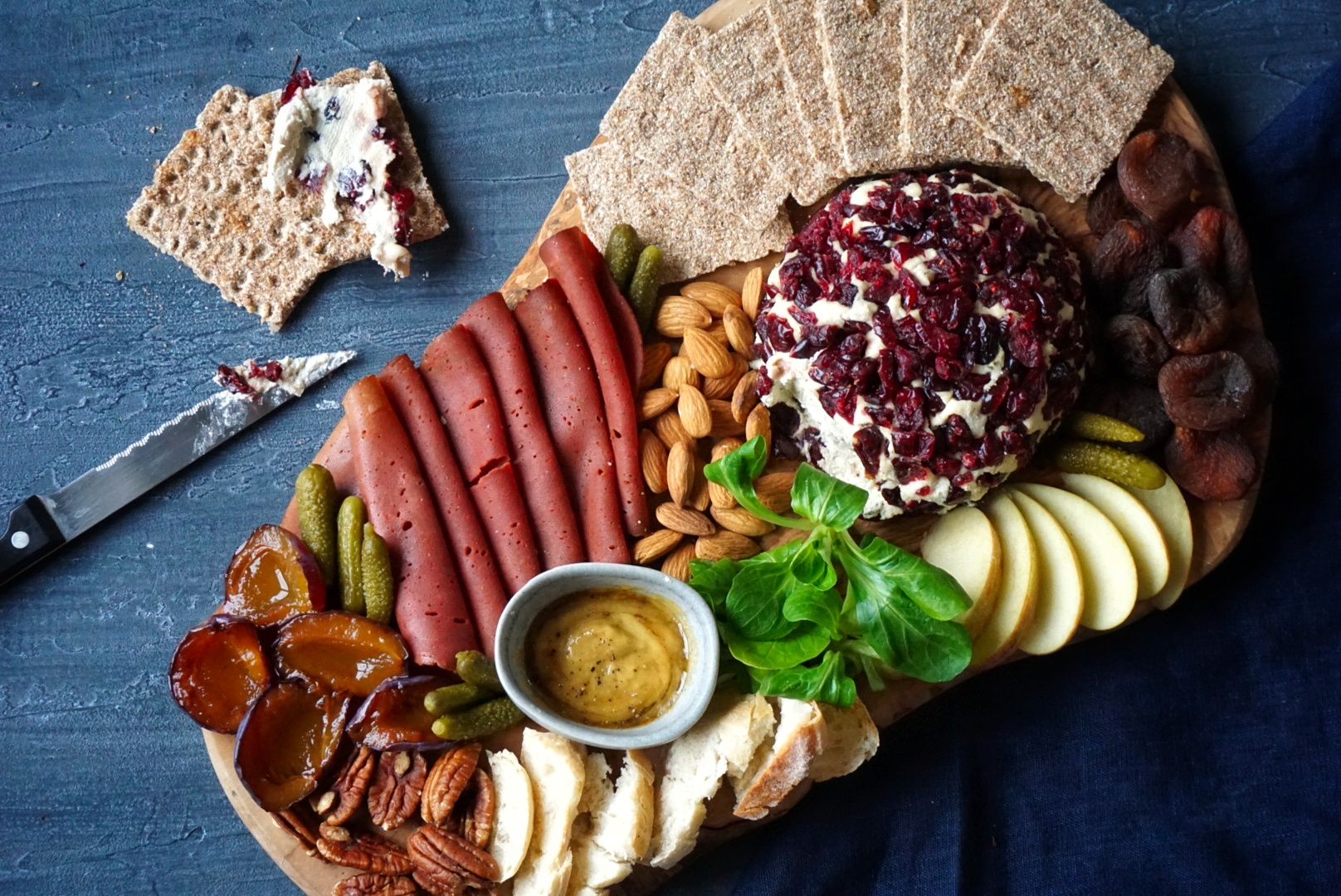 Vegan, Charcuterie Board, Cashew Cheese, Homemade, Foodporn